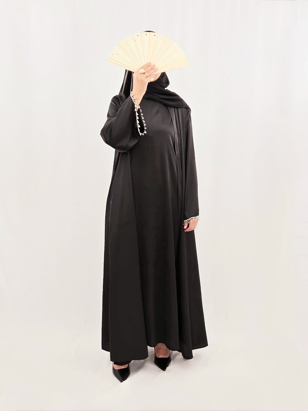 Abaya PERLA en Satin