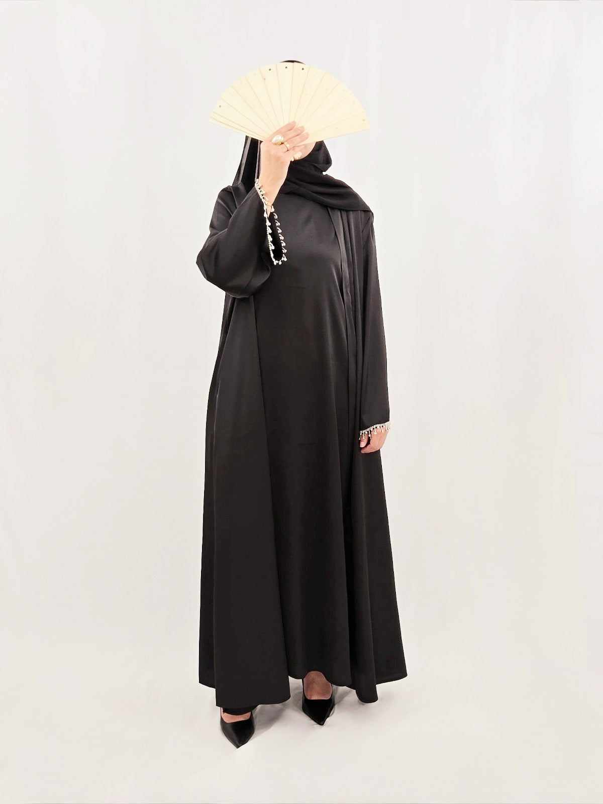 Abaya PERLA en Satin