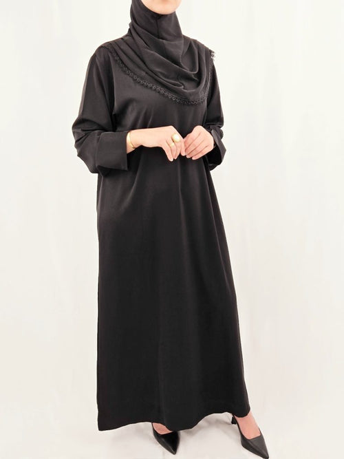 Abaya Élégante - NOIR