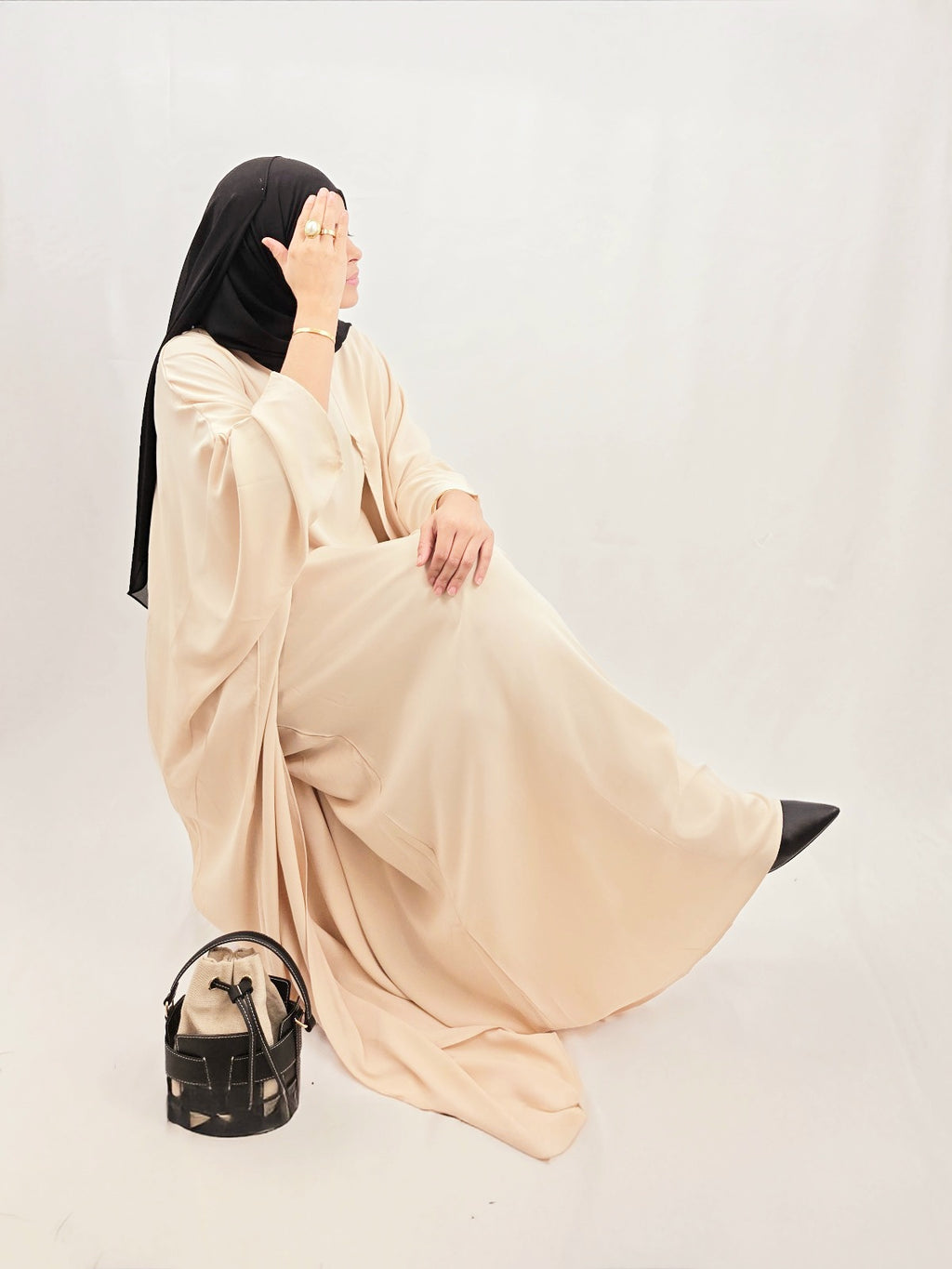 Abaya Salma Beige
